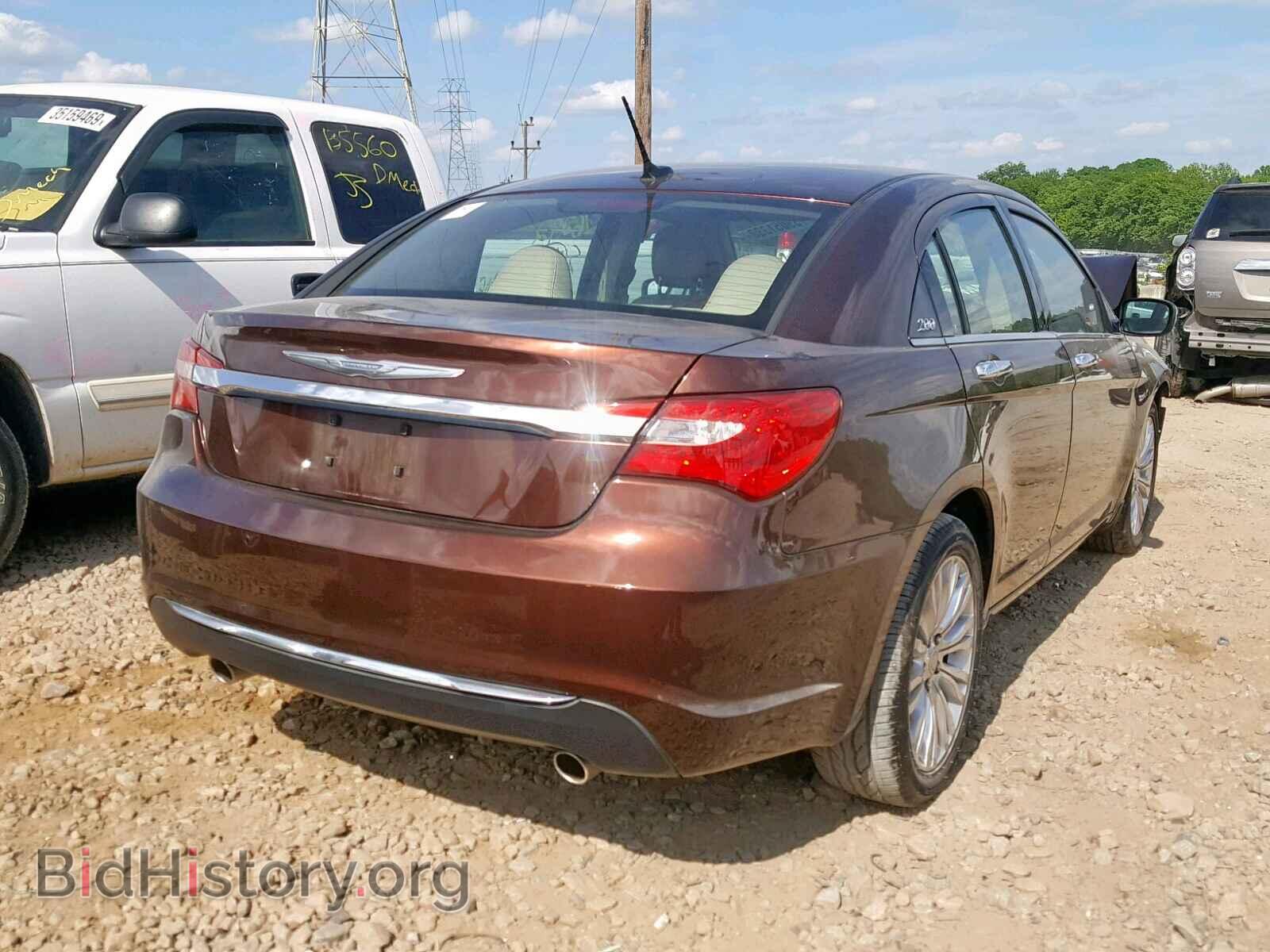 2013 CHRYSLER 200 - VIN: 1C3CCBCG2DN744883 - Photo 4