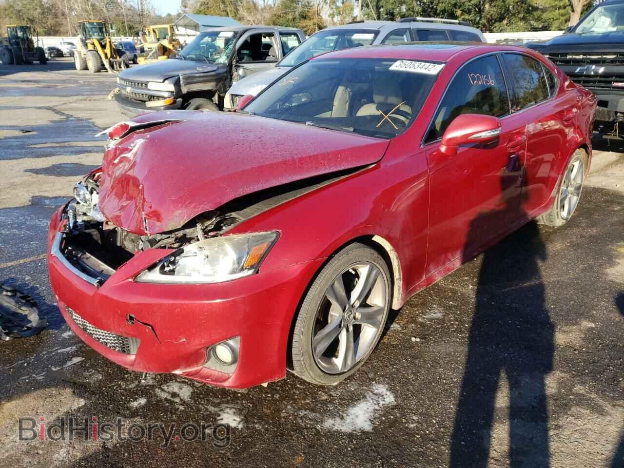 2012 LEXUS IS - VIN: JTHBF5C21C5169211 - Фото 2