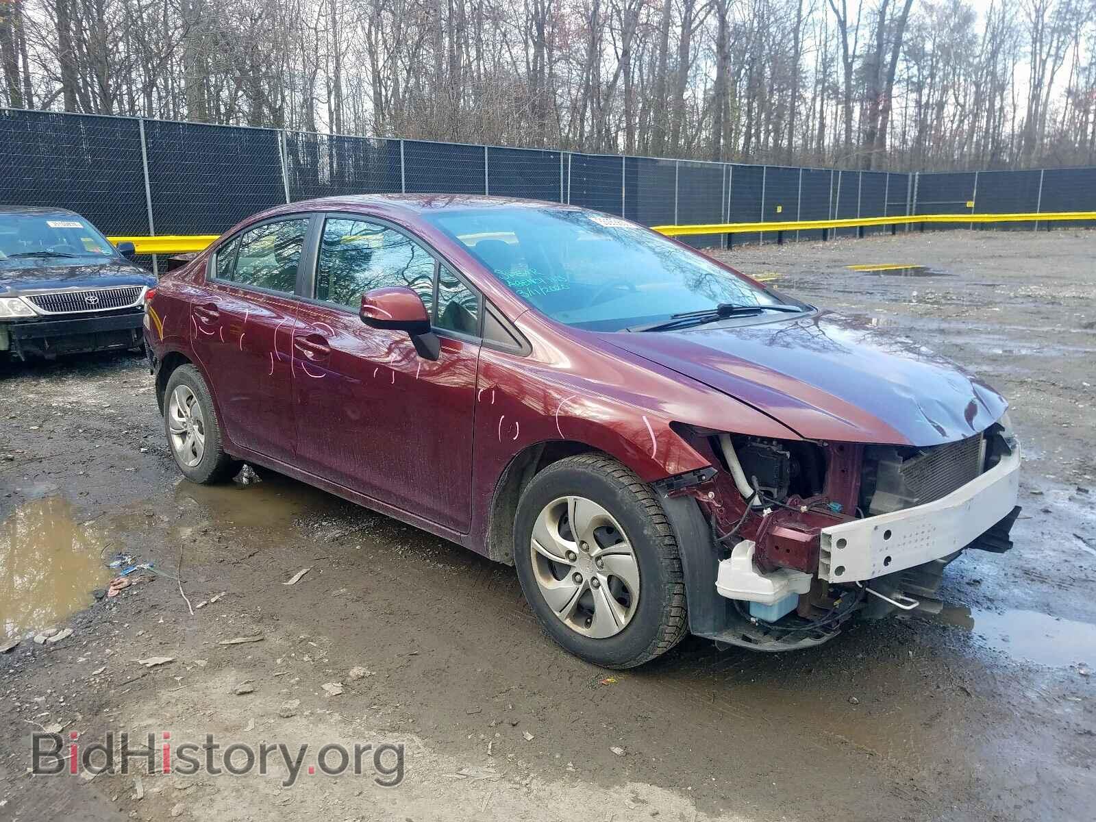 Фотография 2HGFB2F56DH593207 - HONDA CIVIC 2013