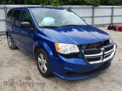 2013 Dodge CARAVAN Grand Cara, blue — VIN 2C4RDGBG7DR791833, Copart