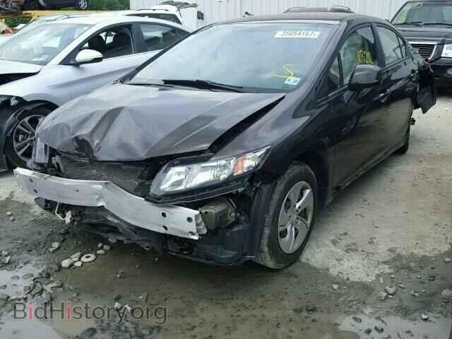 2013 HONDA CIVIC - VIN: 2HGFB2F55DH577905 - Фото 2