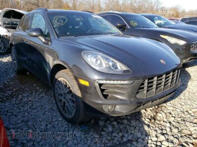 2015 Porsche MACAN Macan S, black — VIN WP1AB2A50FLB72765, Copart