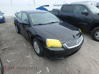 2012 Mitsubishi GALANT Galant FE, black — VIN 4A32B2FF3CE015526, Copart