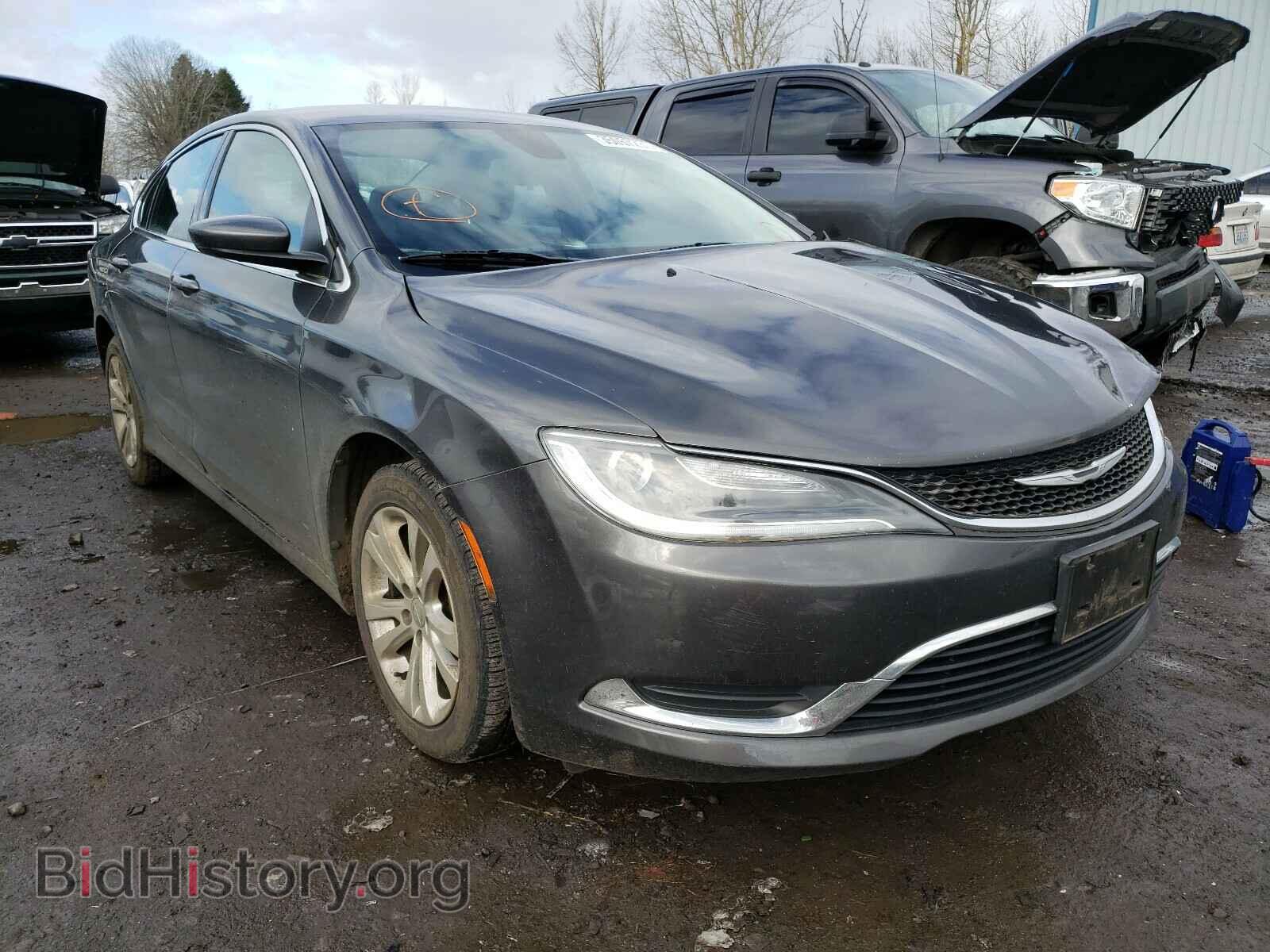 Фотография 1C3CCCAB2FN732877 - CHRYSLER 200 2015
