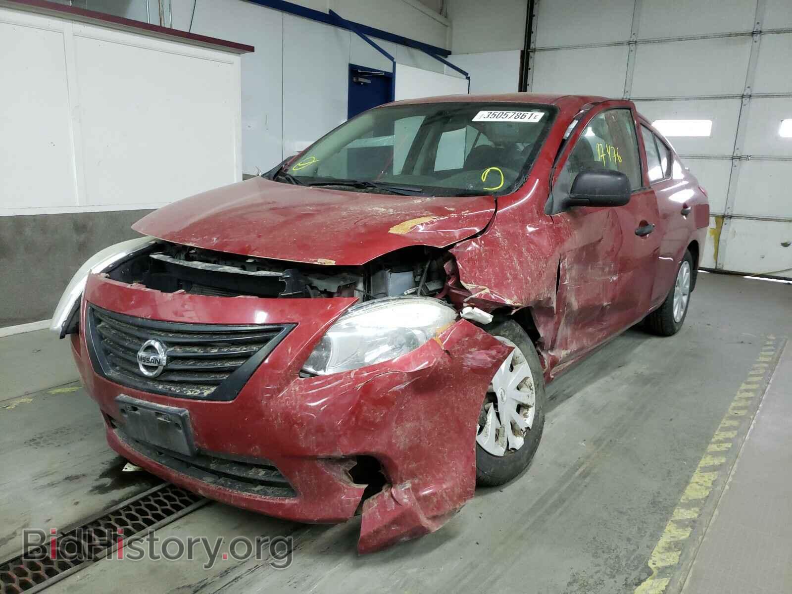 2014 NISSAN VERSA - VIN: 3N1CN7AP7EL857433 - Фото 2
