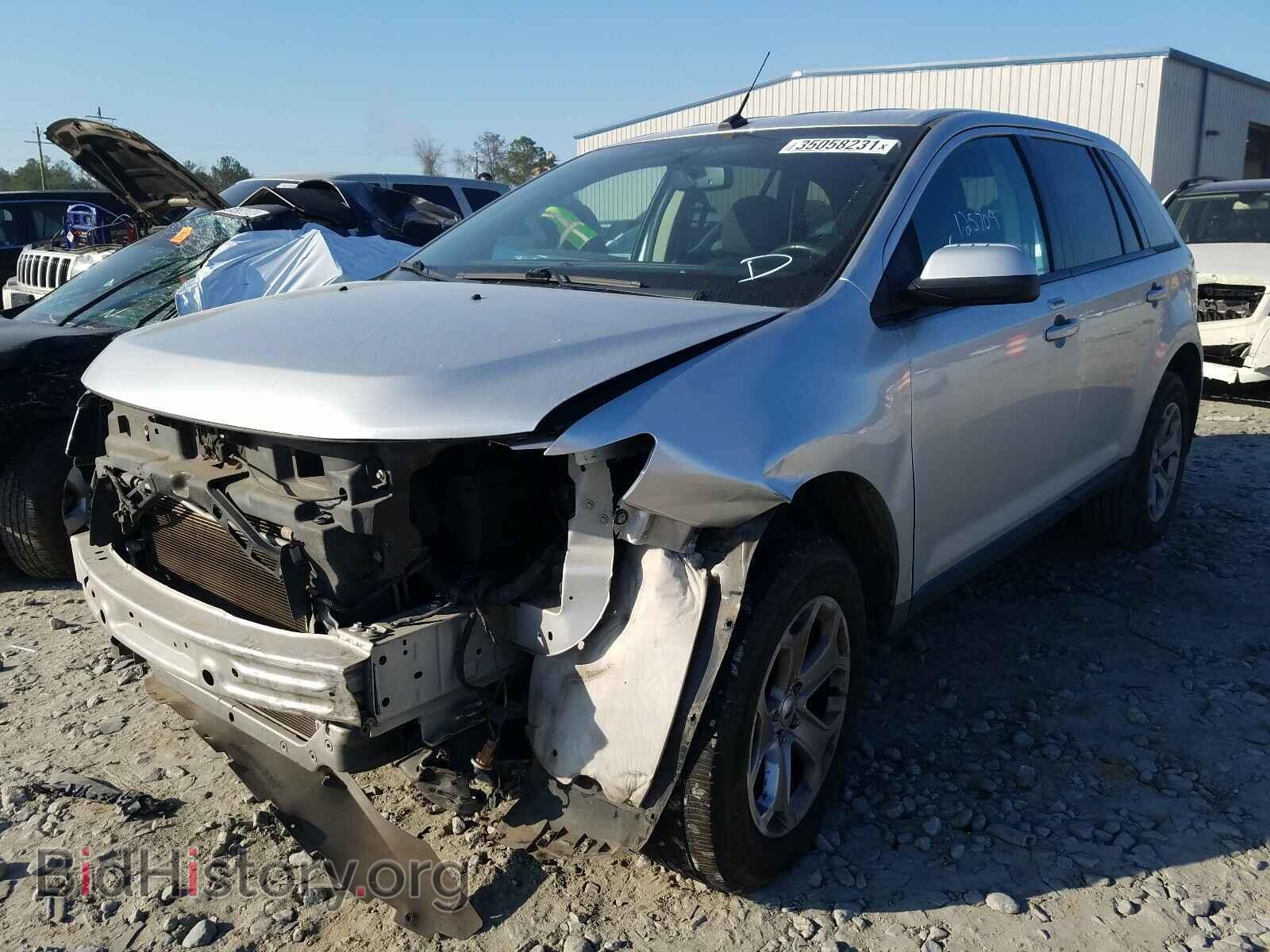 2013 FORD EDGE - VIN: 2FMDK4JCXDBE22501 - Photo 2