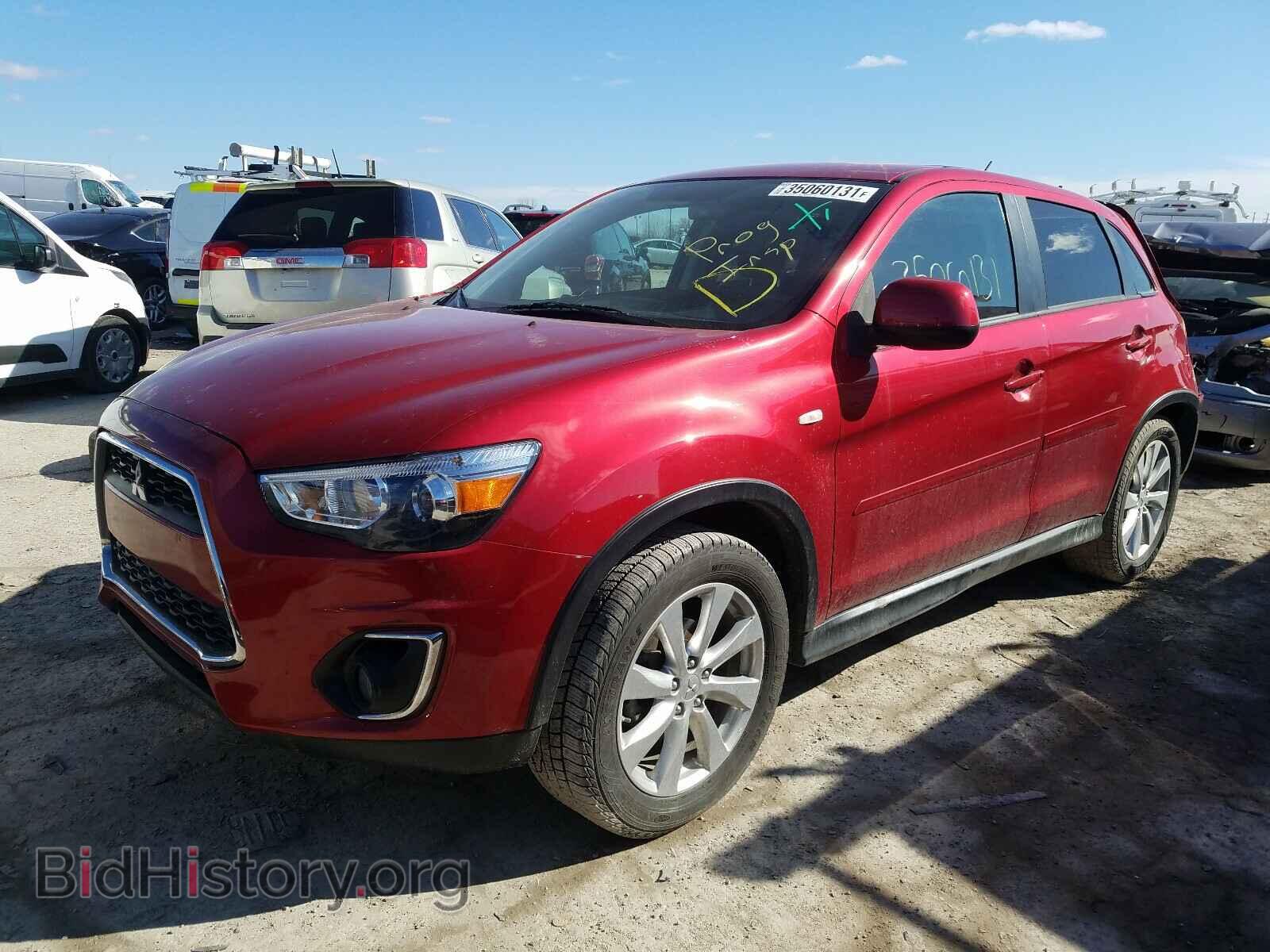 2015 MITSUBISHI OUTLANDER - VIN: 4A4AR3AU7FE012048 - Фото 2
