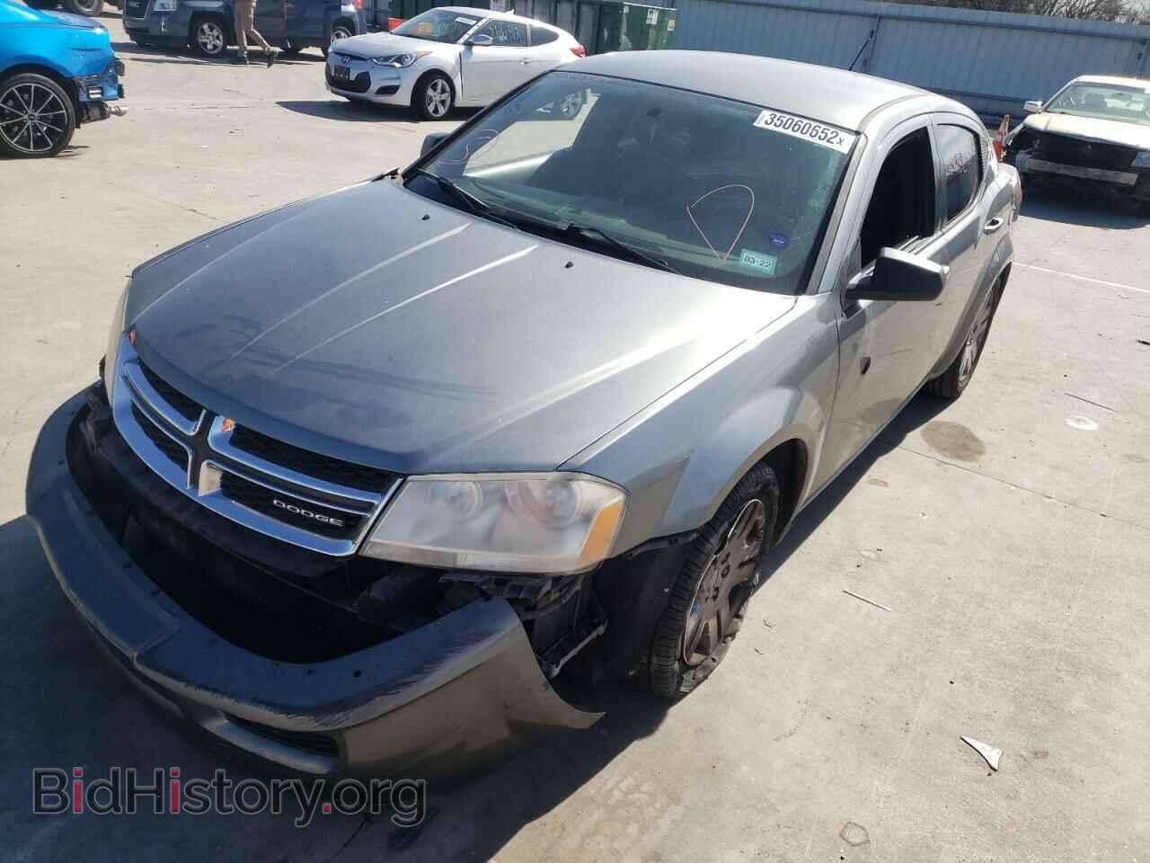 2011 DODGE AVENGER - VIN: 1B3BD4FB9BN620740 - Фото 2