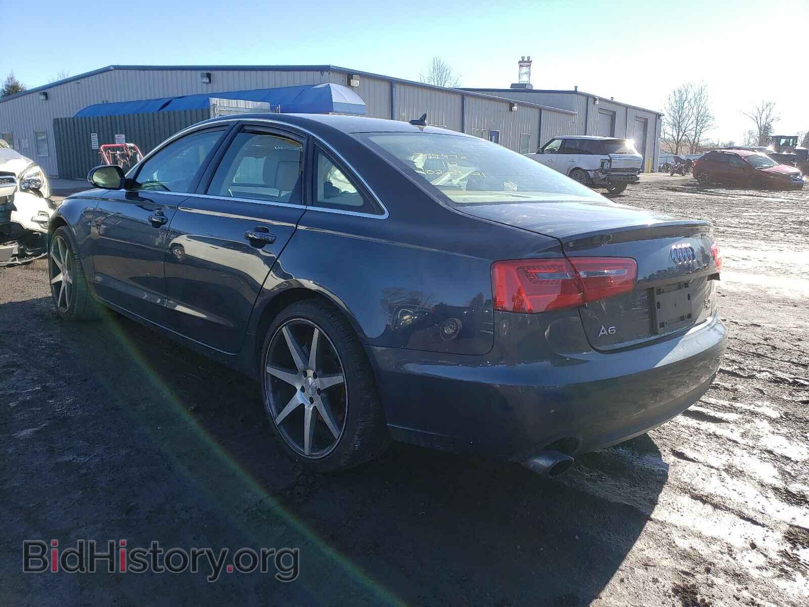 2013 AUDI A6 - VIN: WAUGGAFC8DN078095 - Фото 3