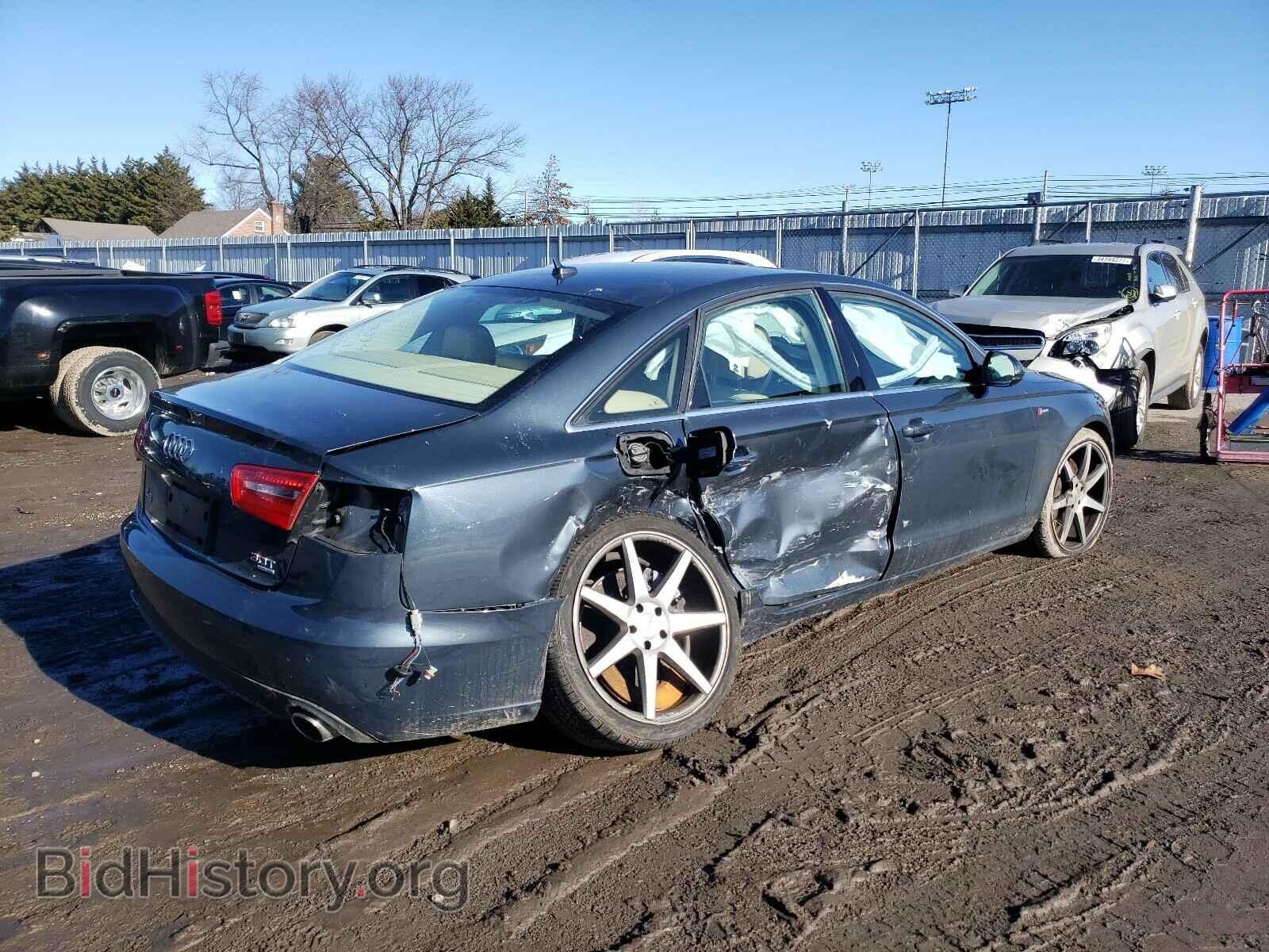 2013 AUDI A6 - VIN: WAUGGAFC8DN078095 - Фото 4