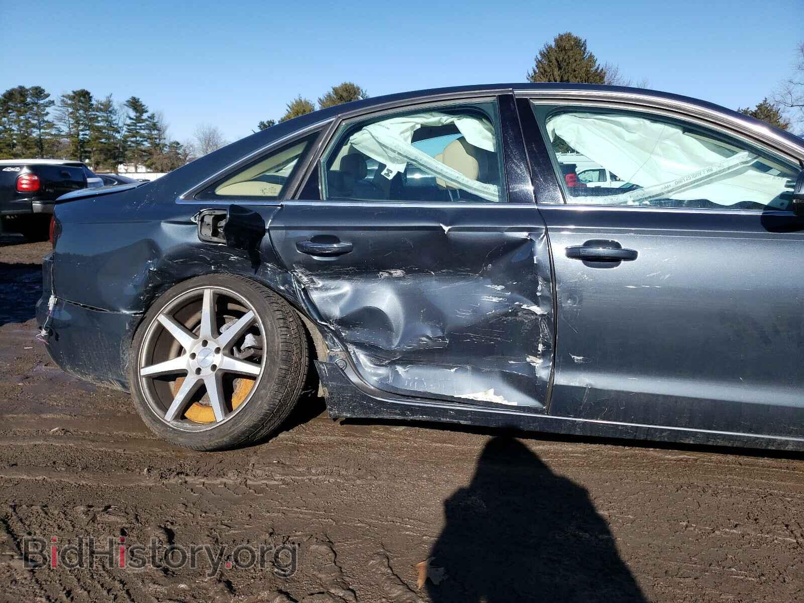 2013 AUDI A6 - VIN: WAUGGAFC8DN078095 - Фото 9