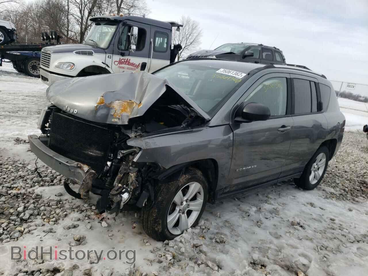 2014 JEEP COMPASS - VIN: 1C4NJDBB2ED592798 - Фото 2