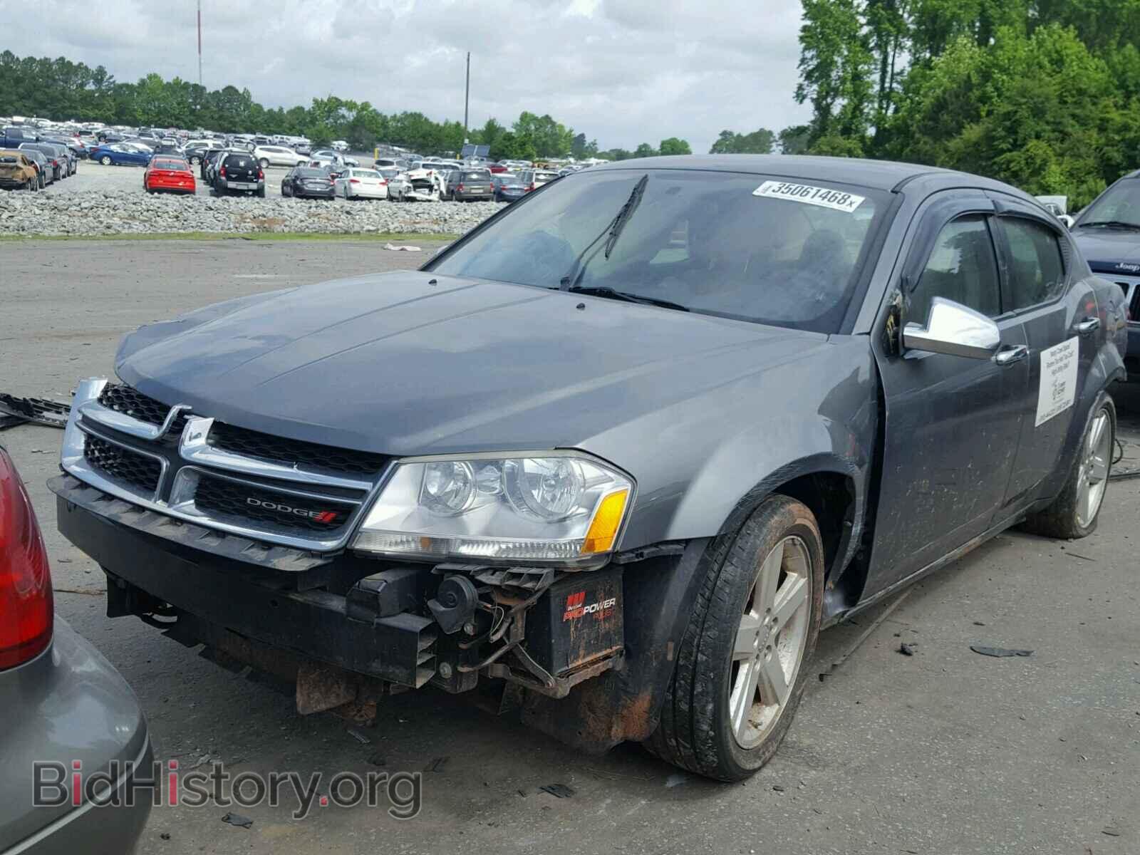2013 DODGE AVENGER - VIN: 1C3CDZAB3DN519062 - Фото 2