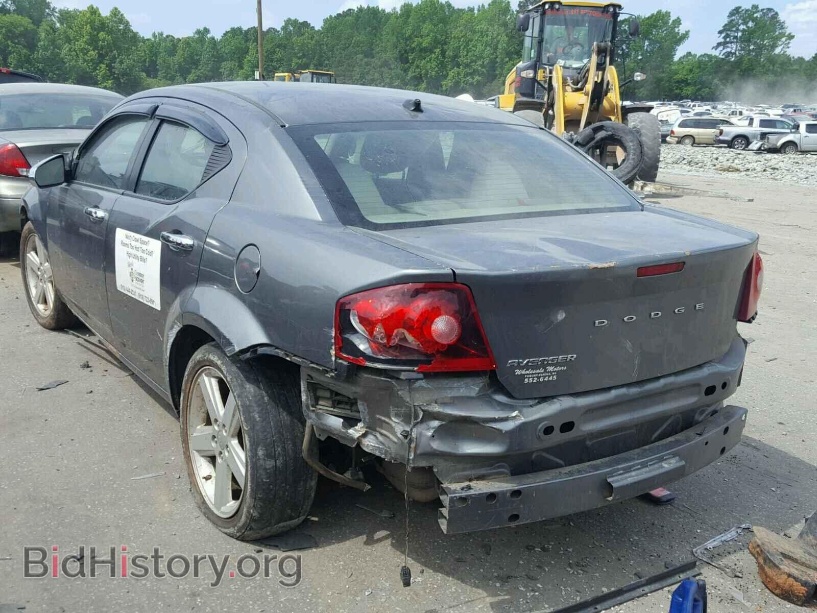 2013 DODGE AVENGER - VIN: 1C3CDZAB3DN519062 - Фото 3