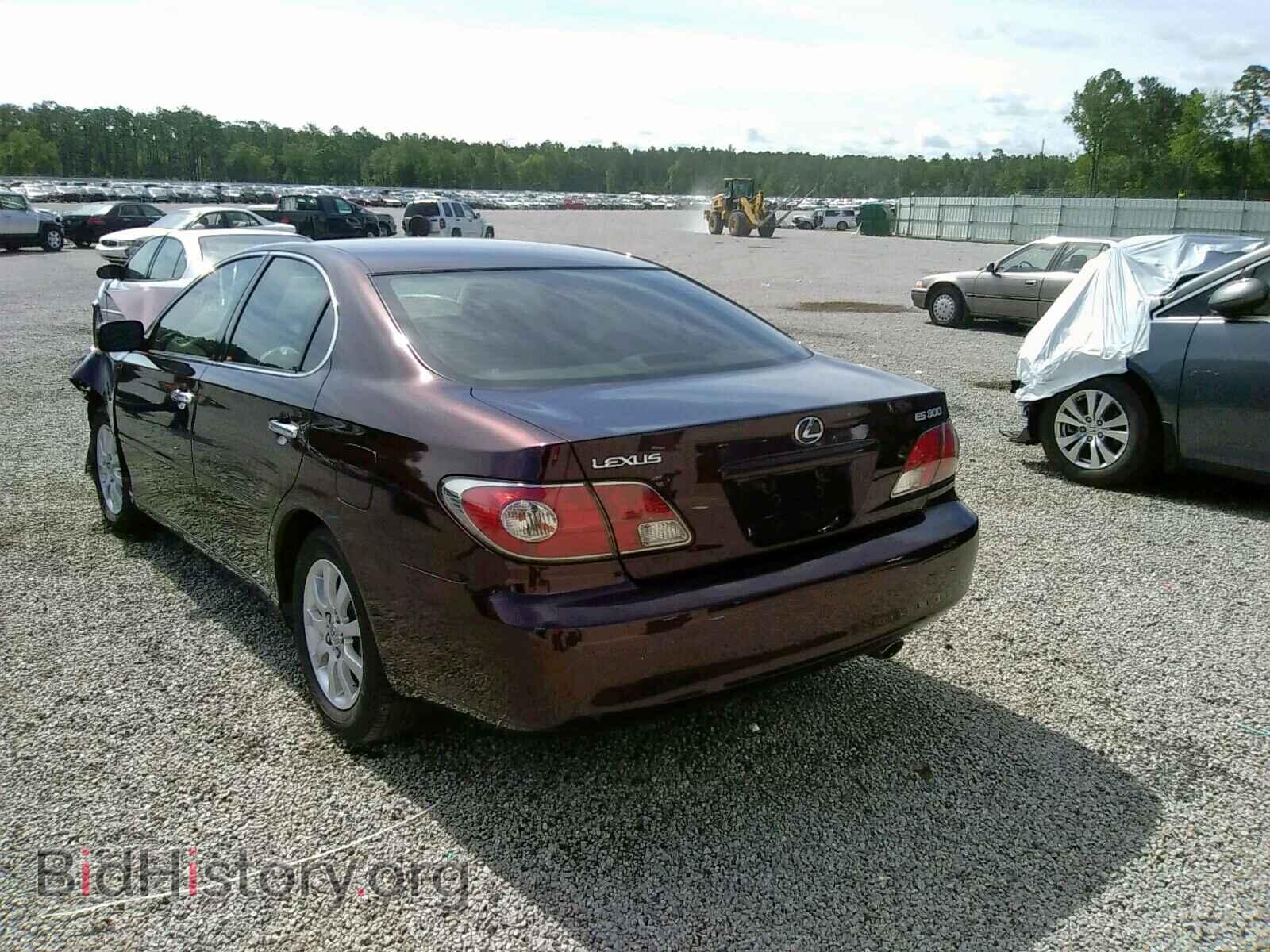 2003 LEXUS ES300 - VIN: JTHBF30G630105389 - Фото 3