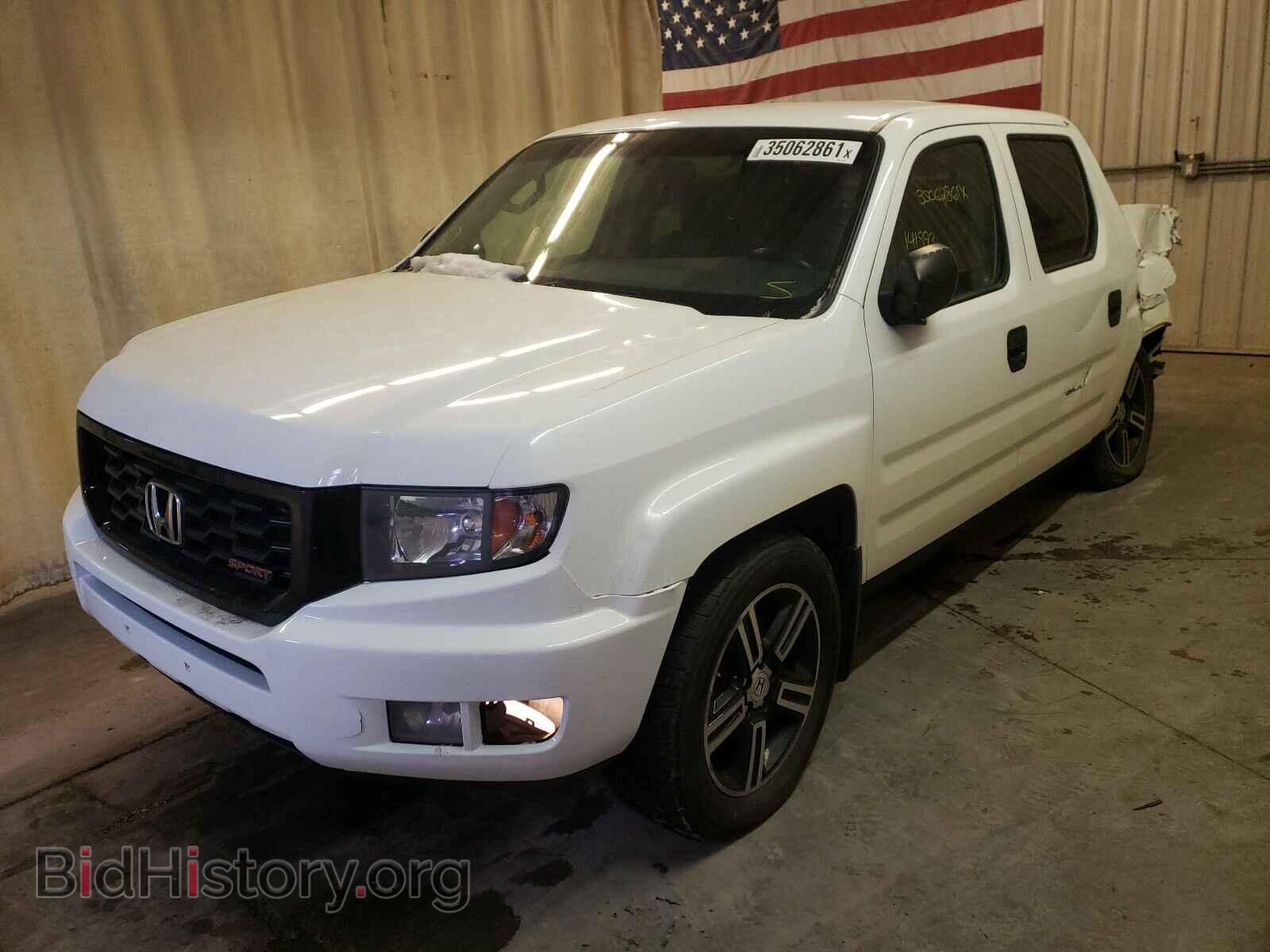 2012 HONDA RIDGELINE - VIN: 5FPYK1F70CB456651 - Фото 2