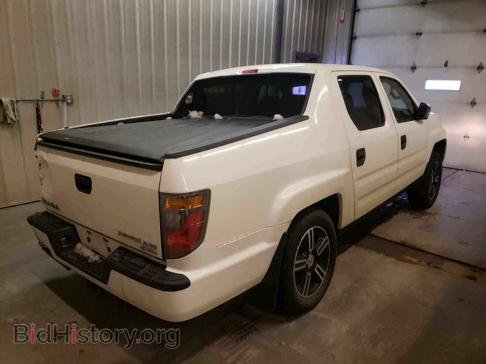 2012 HONDA RIDGELINE - VIN: 5FPYK1F70CB456651 - Фото 4