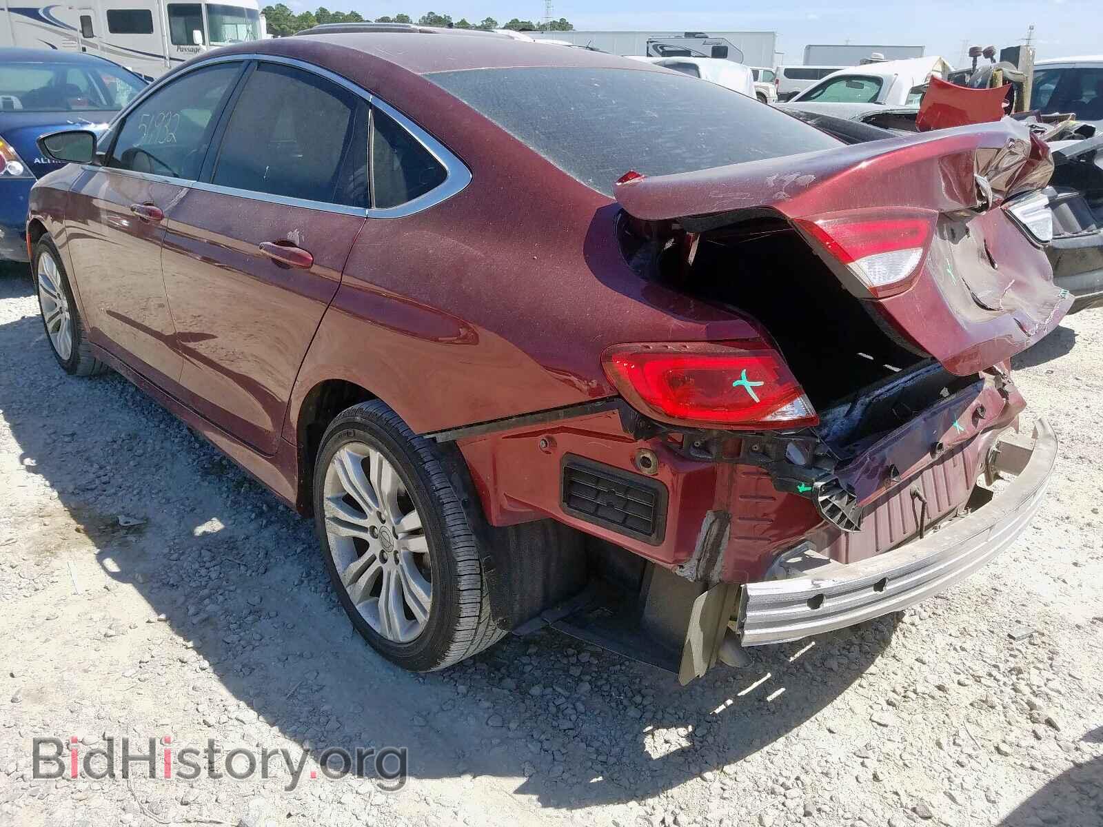 2015 CHRYSLER 200 - VIN: 1C3CCCAB0FN563457 - Фото 3