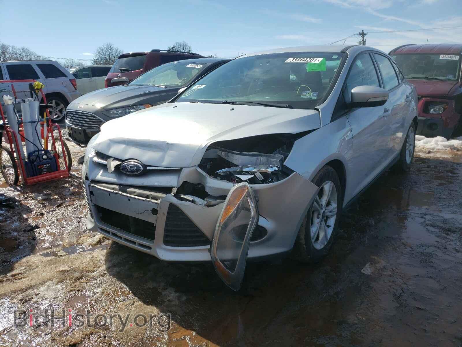 2014 FORD FOCUS - VIN: 1FADP3F2XEL344163 - Фото 2
