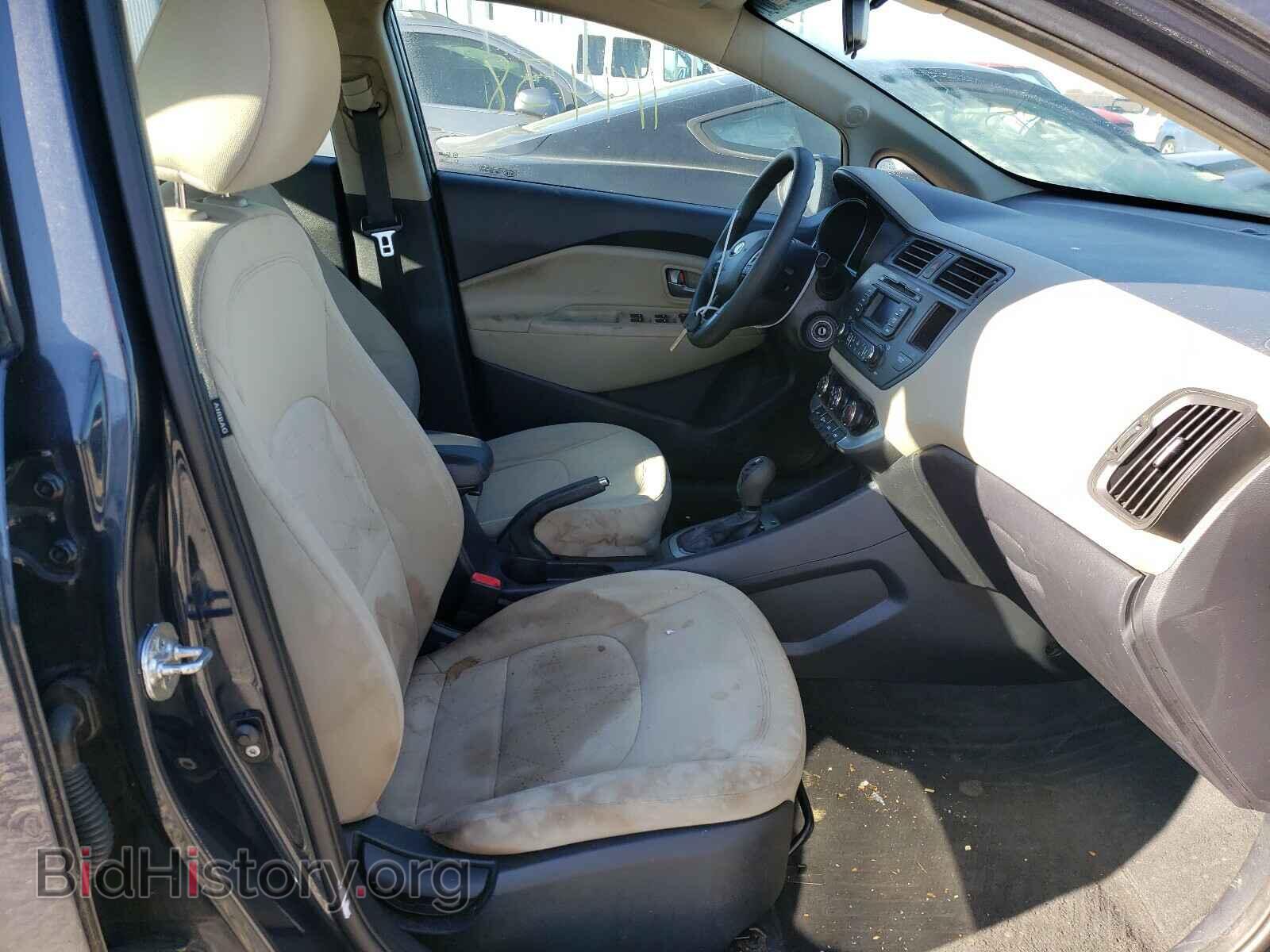 2013 KIA RIO - VIN: KNADN4A37D6242979 - Фото 5