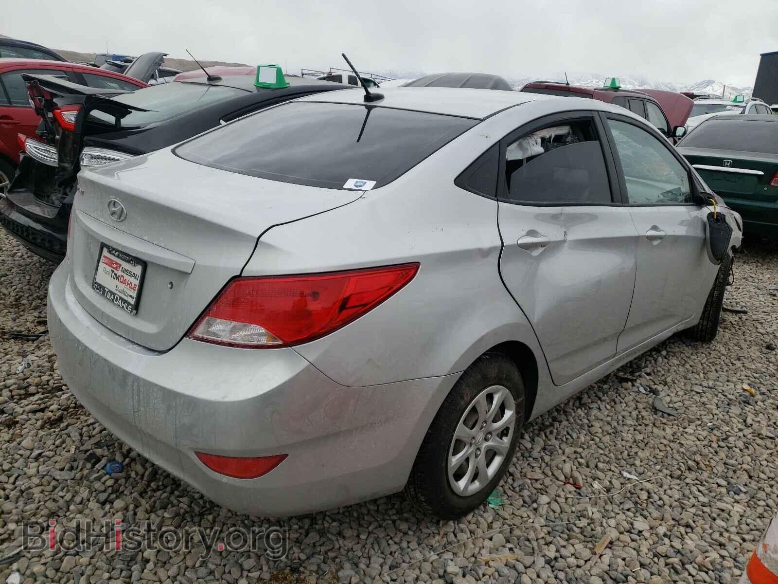 2016 HYUNDAI ACCENT - VIN: KMHCT4AE4GU998531 - Фото 4