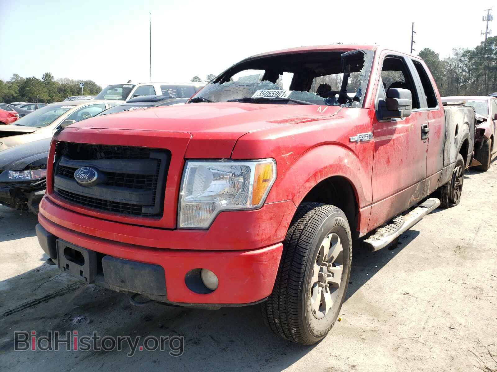 2013 FORD F150 - VIN: 1FTFX1EF7DFD22825 - Фото 2