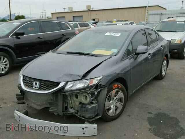 2013 HONDA CIVIC - VIN: 19XFB2F54DE083402 - Фото 2