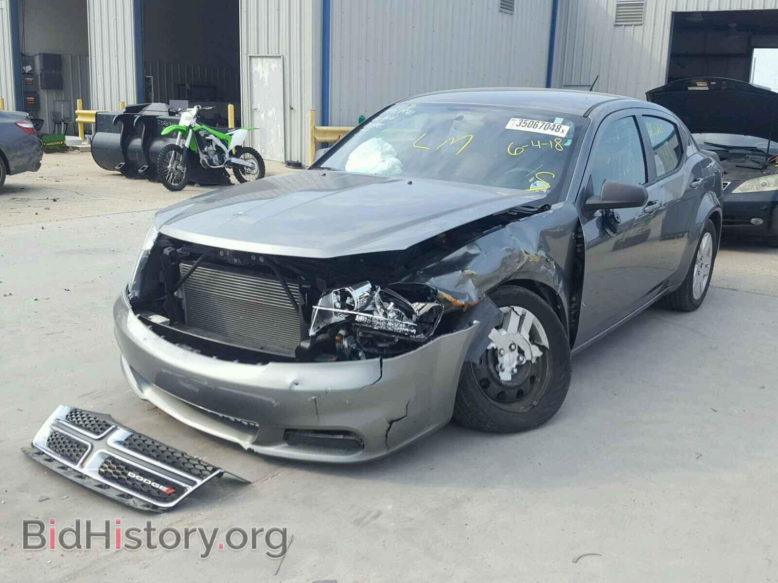 2013 DODGE AVENGER - VIN: 1C3CDZAB5DN726083 - Фото 2
