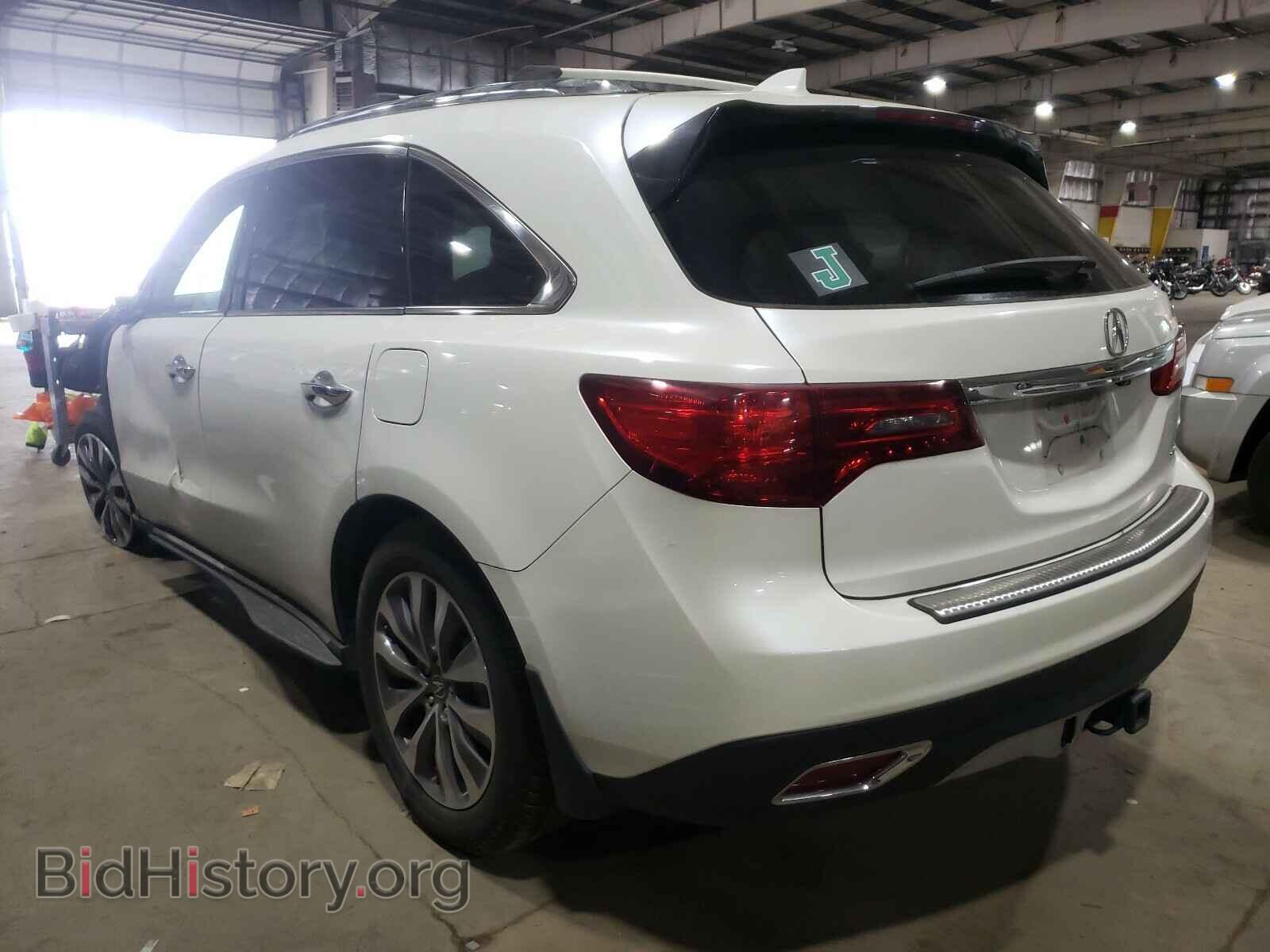 2014 ACURA MDX - VIN: 5FRYD4H46EB005815 - Фото 3