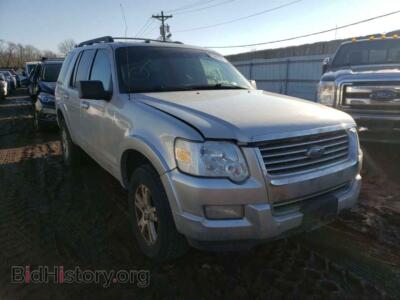 2010 Ford EXPLORER Explorer X, серебристый — VIN 1FMEU7DE1AUA36231, Copart