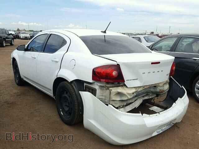 2014 DODGE AVENGER - VIN: 1C3CDZAB0EN224678 - Фото 3