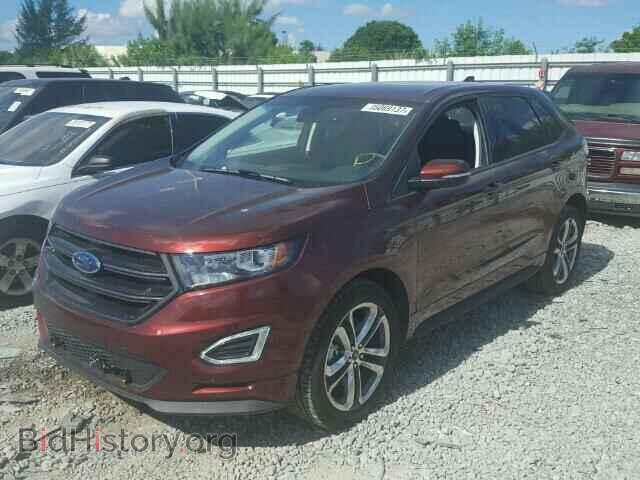 2016 FORD EDGE - VIN: 2FMPK4AP0GBC63203 - Фото 2