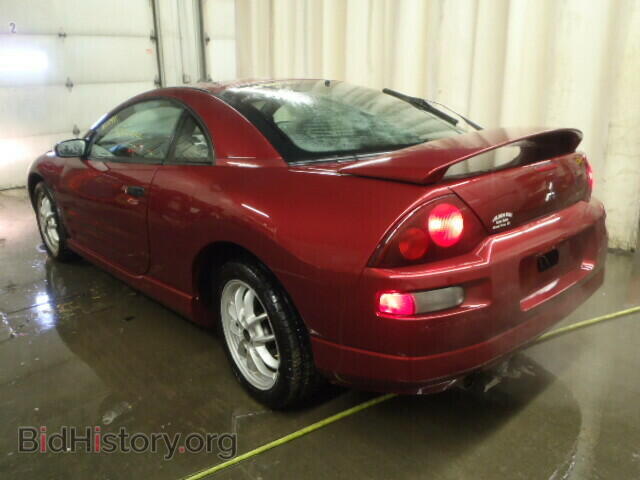 2002 MITSUBISHI ECLIPSE - VIN: 4A3AC54H22E072832 - Фото 3