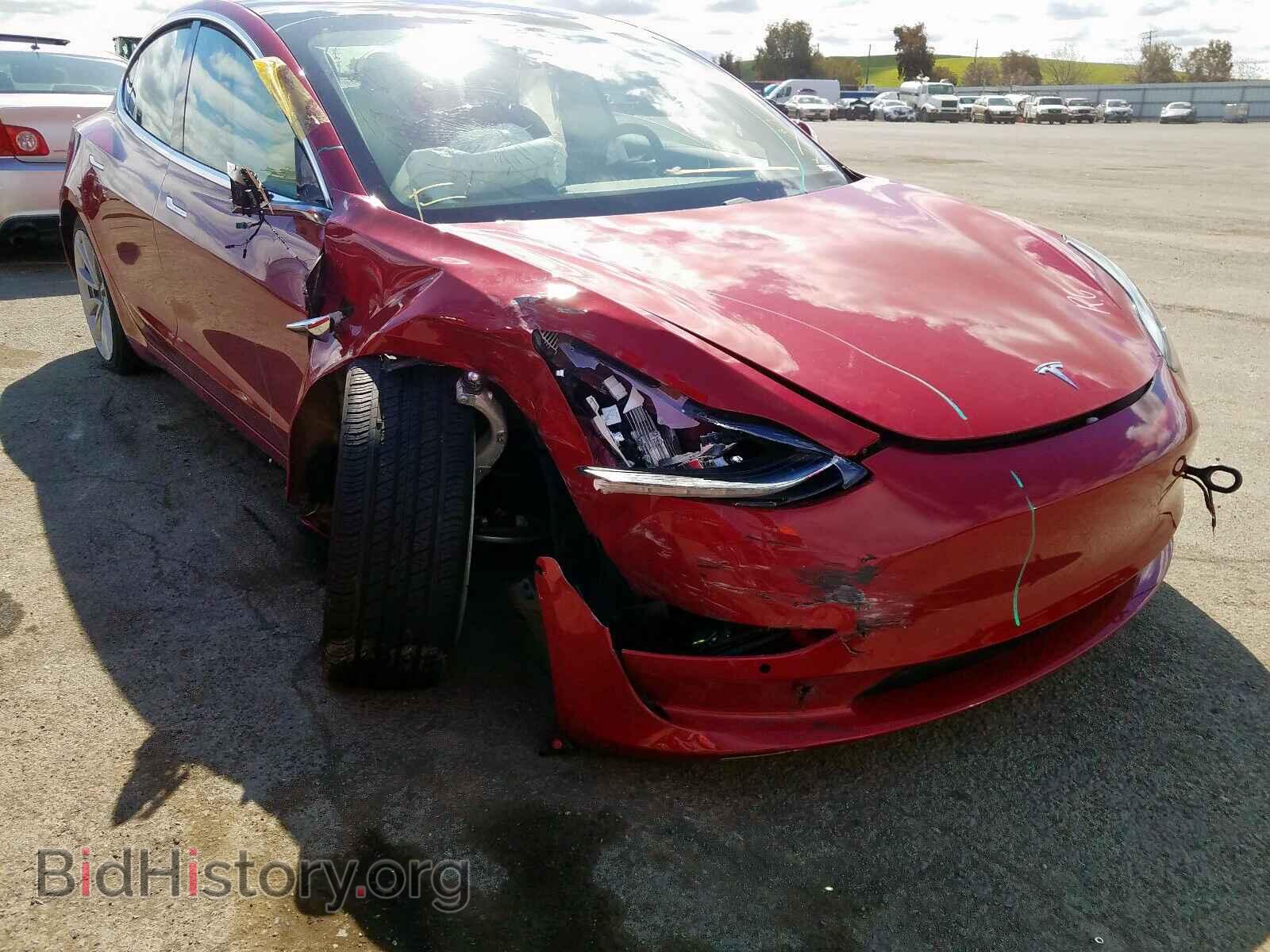 Photo 5YJ3E1EB0KF389676 - TESLA MODEL 3 2019