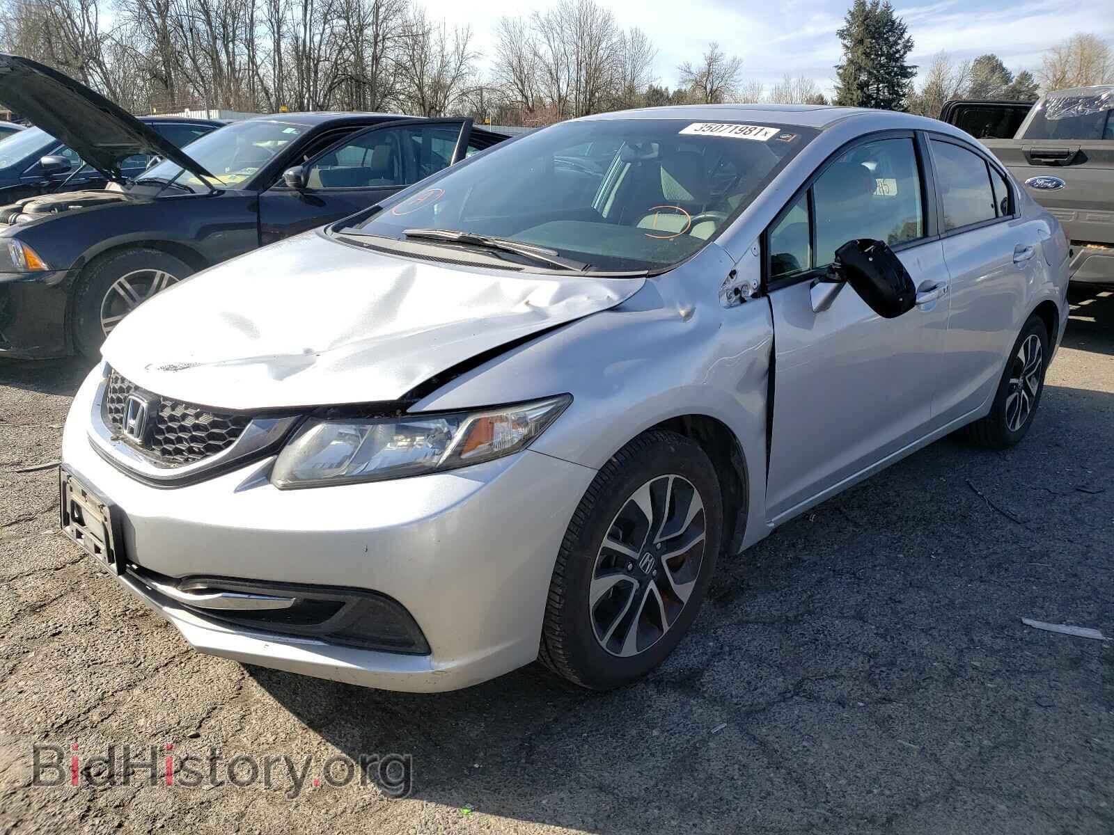 2014 HONDA CIVIC - VIN: 19XFB2F85EE230774 - Фото 2