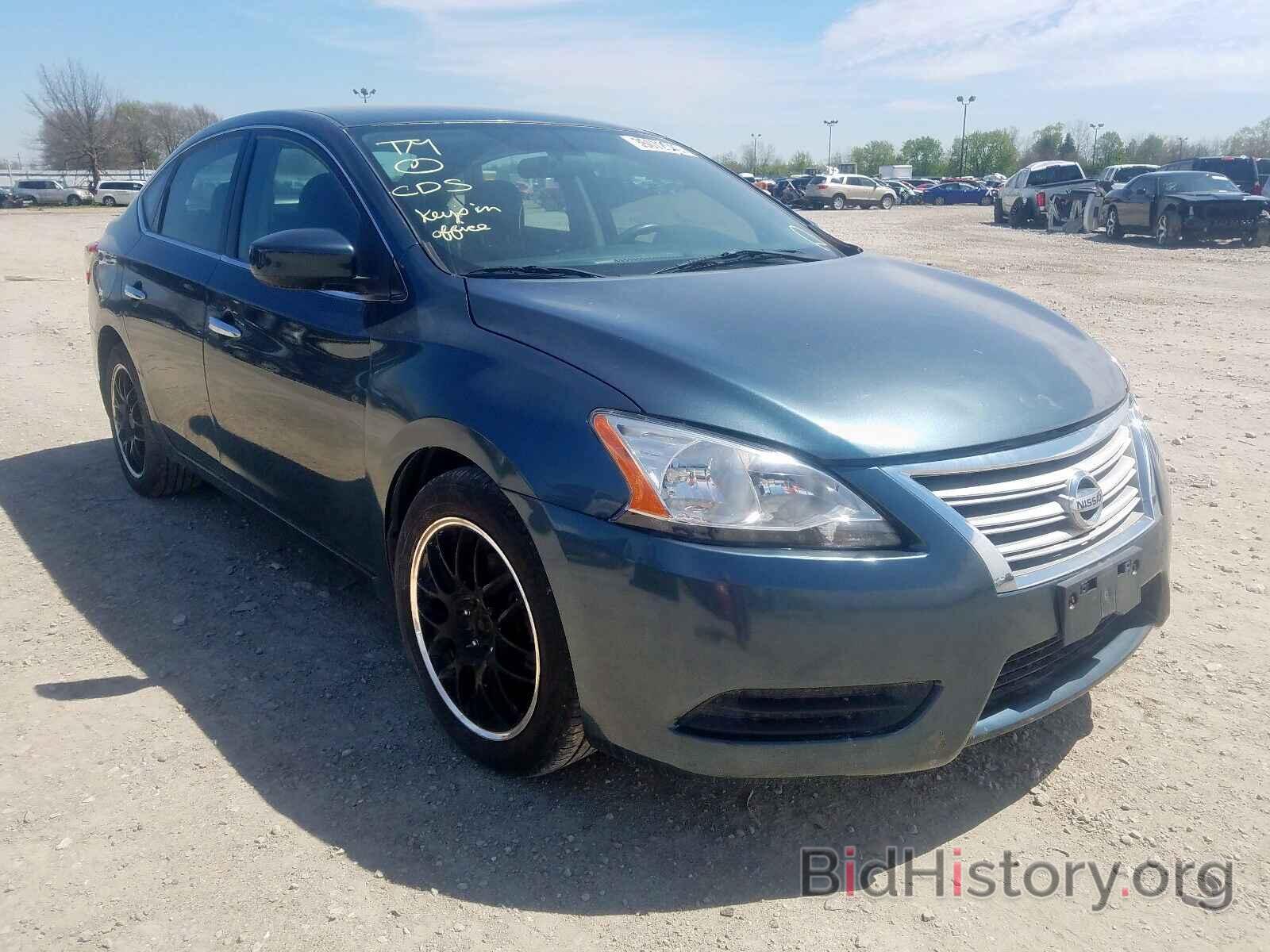 Photo 3N1AB7AP4DL642686 - NISSAN SENTRA 2013