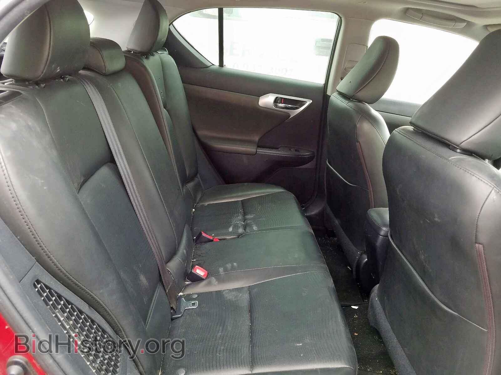 2013 LEXUS CT 200 - VIN: JTHKD5BH6D2140107 - Фото 6