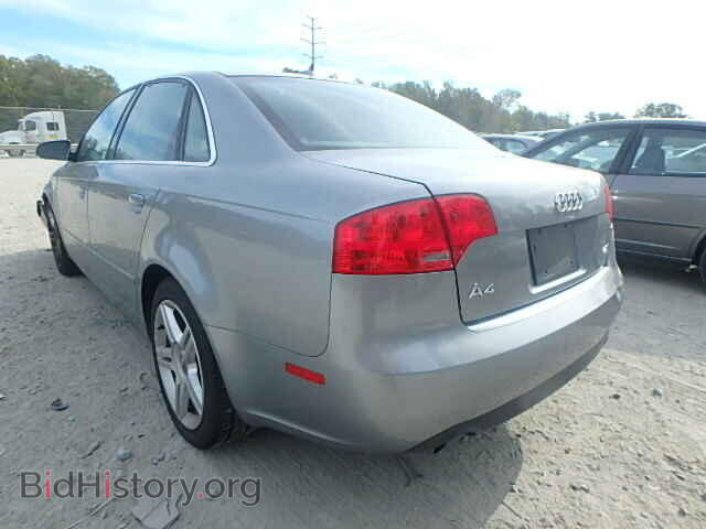2007 AUDI A4 - VIN: WAUDF78E67A215103 - Фото 3