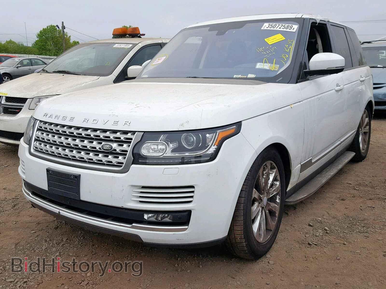 2016 LAND ROVER RANGE ROVE - VIN: SALGS2PF1GA285710 - Photo 2