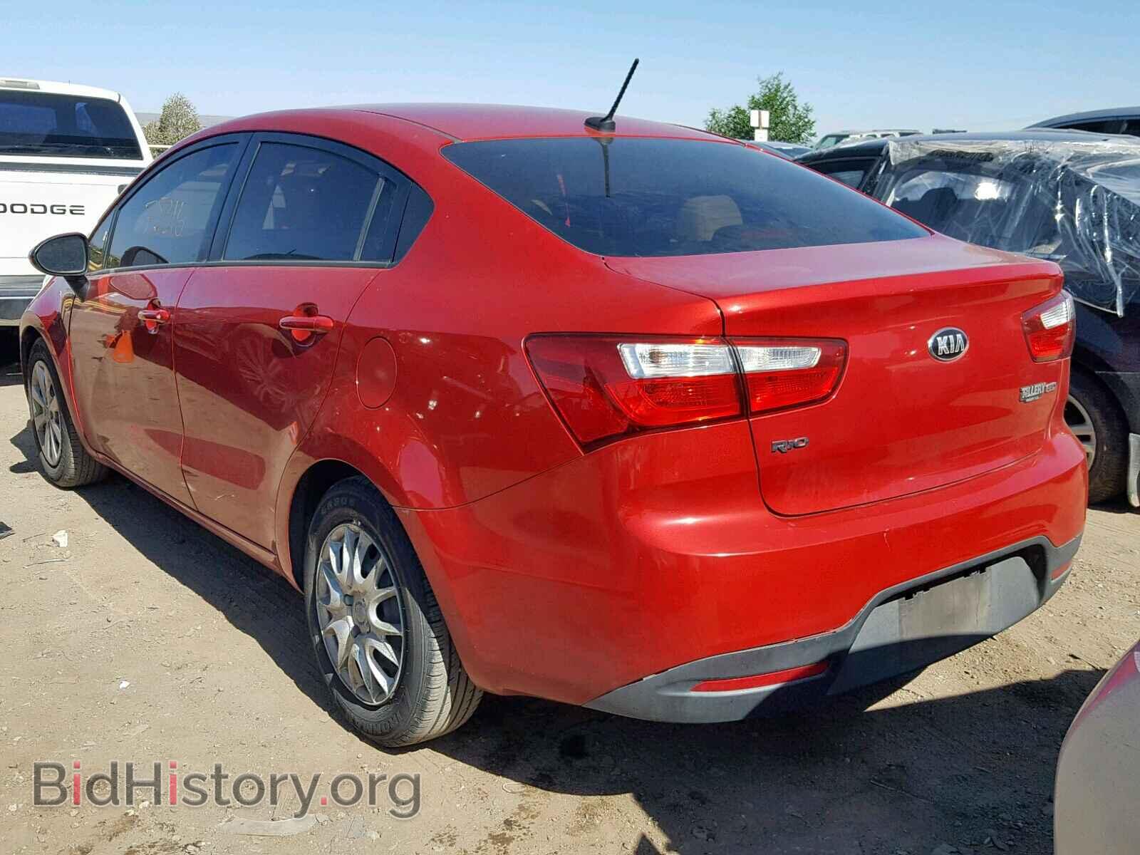 2014 KIA RIO - VIN: KNADM4A30E6375801 - Фото 3