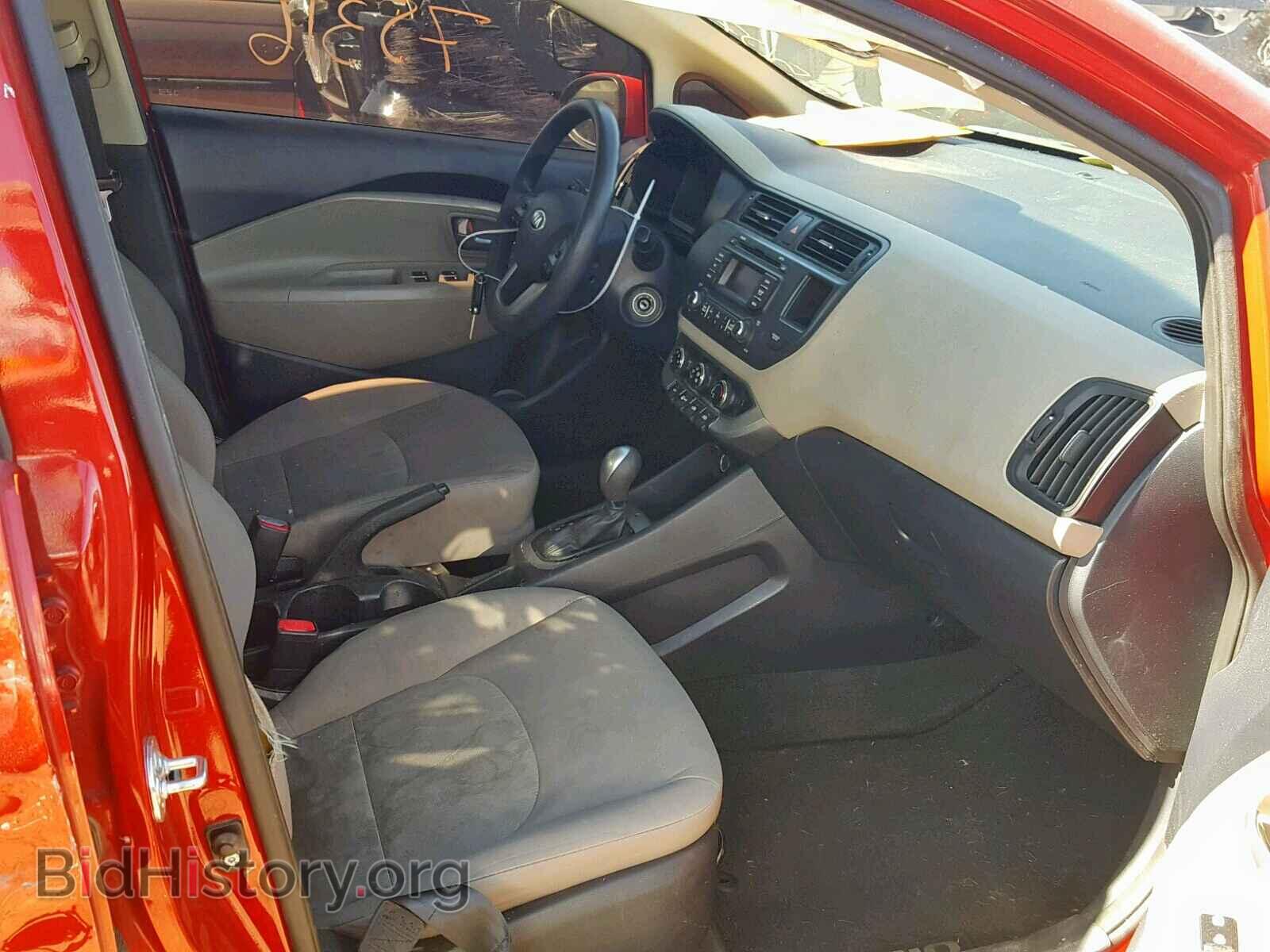 2014 KIA RIO - VIN: KNADM4A30E6375801 - Фото 5