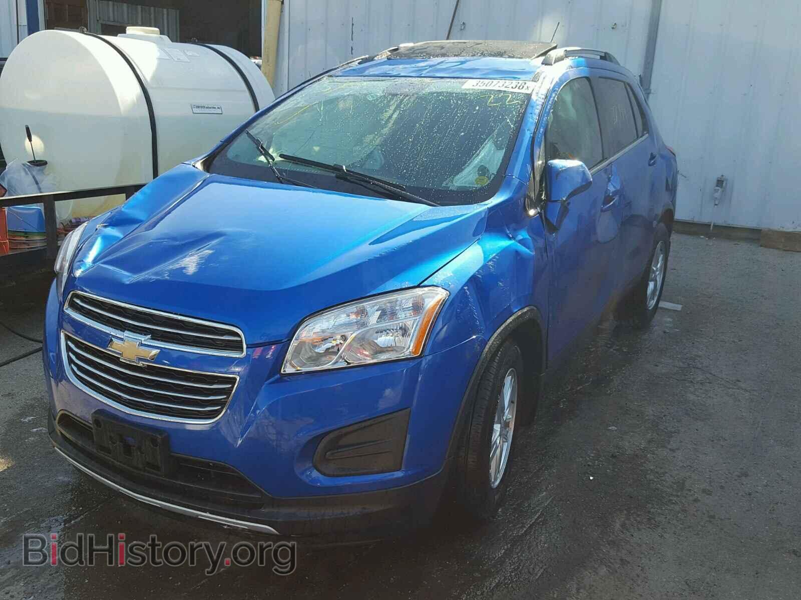 2015 CHEVROLET TRAX - VIN: KL7CJLSB4FB184654 - Фото 2