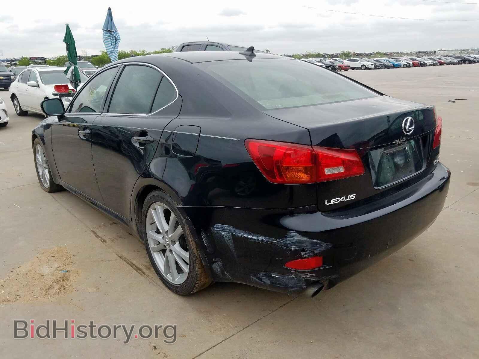 2007 LEXUS IS - VIN: JTHBE262X75013302 - Фото 3