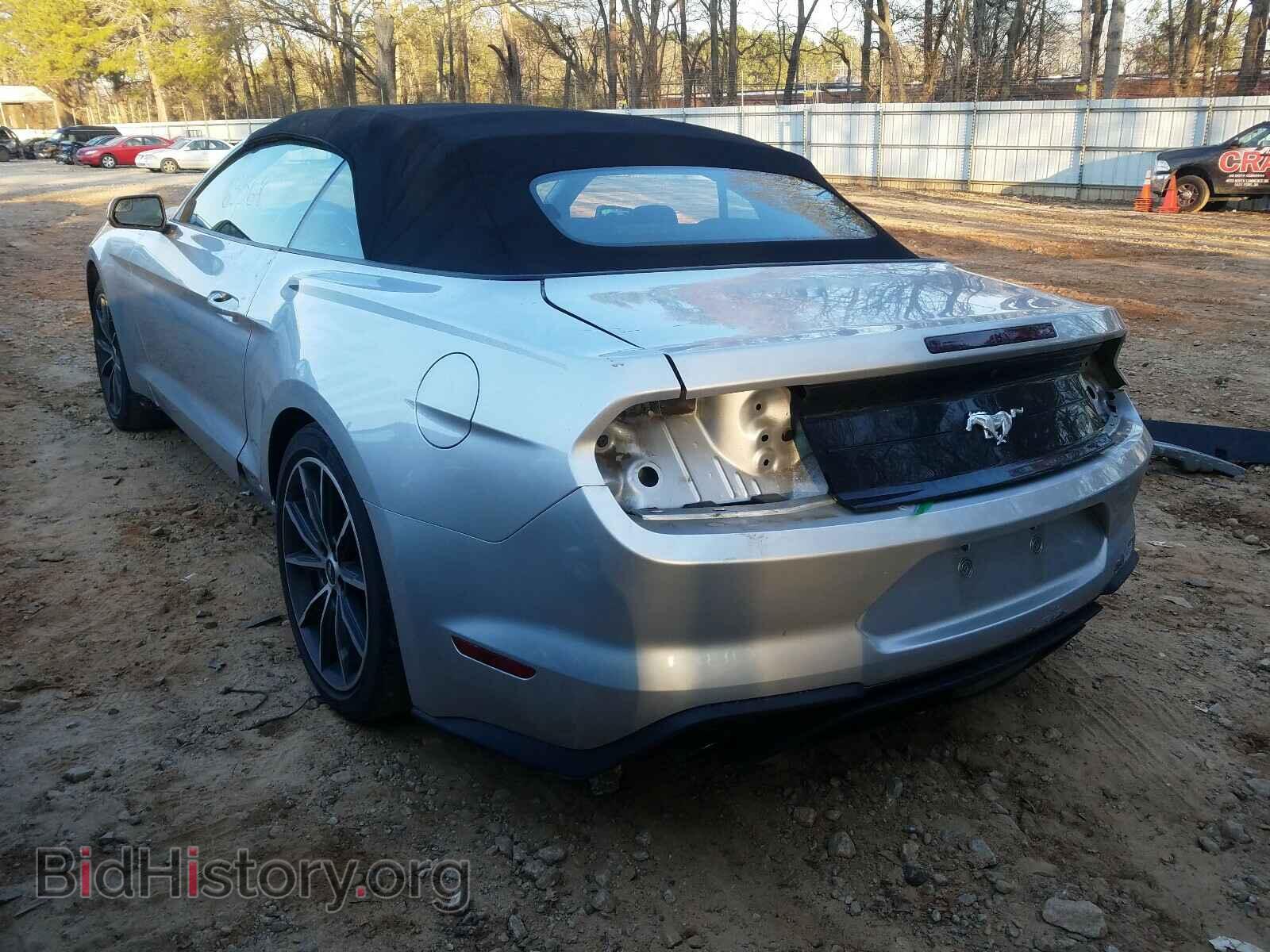 2018 FORD MUSTANG - VIN: 1FATP8UH2J5118861 - Фото 3