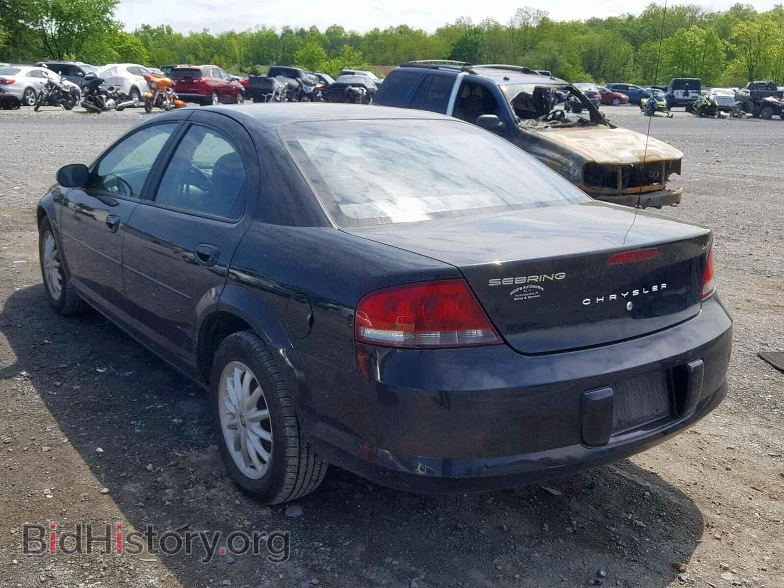 2003 CHRYSLER SEBRING - VIN: 1C3EL46T03N582652 - Фото 3