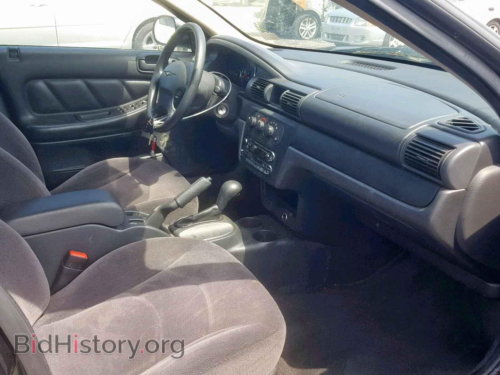 2003 CHRYSLER SEBRING - VIN: 1C3EL46T03N582652 - Фото 5