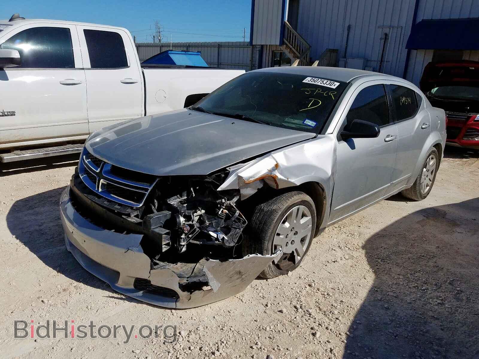 2012 DODGE AVENGER - VIN: 1C3CDZABXCN323229 - Фото 2