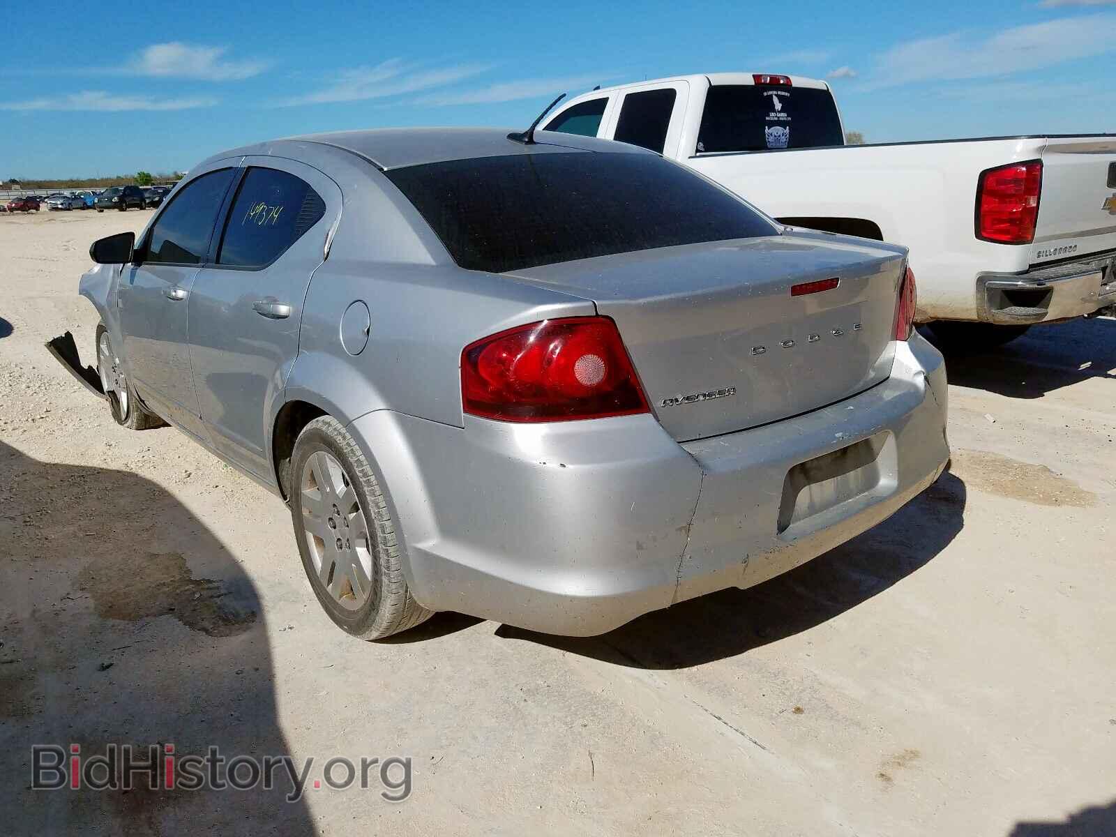 2012 DODGE AVENGER - VIN: 1C3CDZABXCN323229 - Фото 3