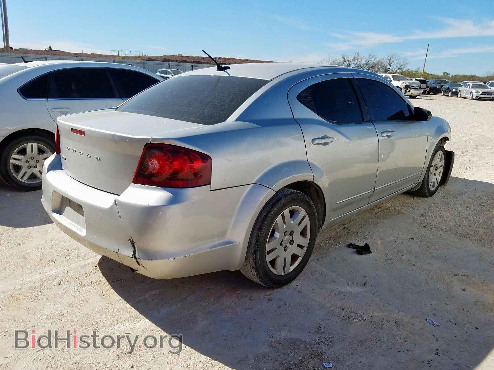 2012 DODGE AVENGER - VIN: 1C3CDZABXCN323229 - Фото 4