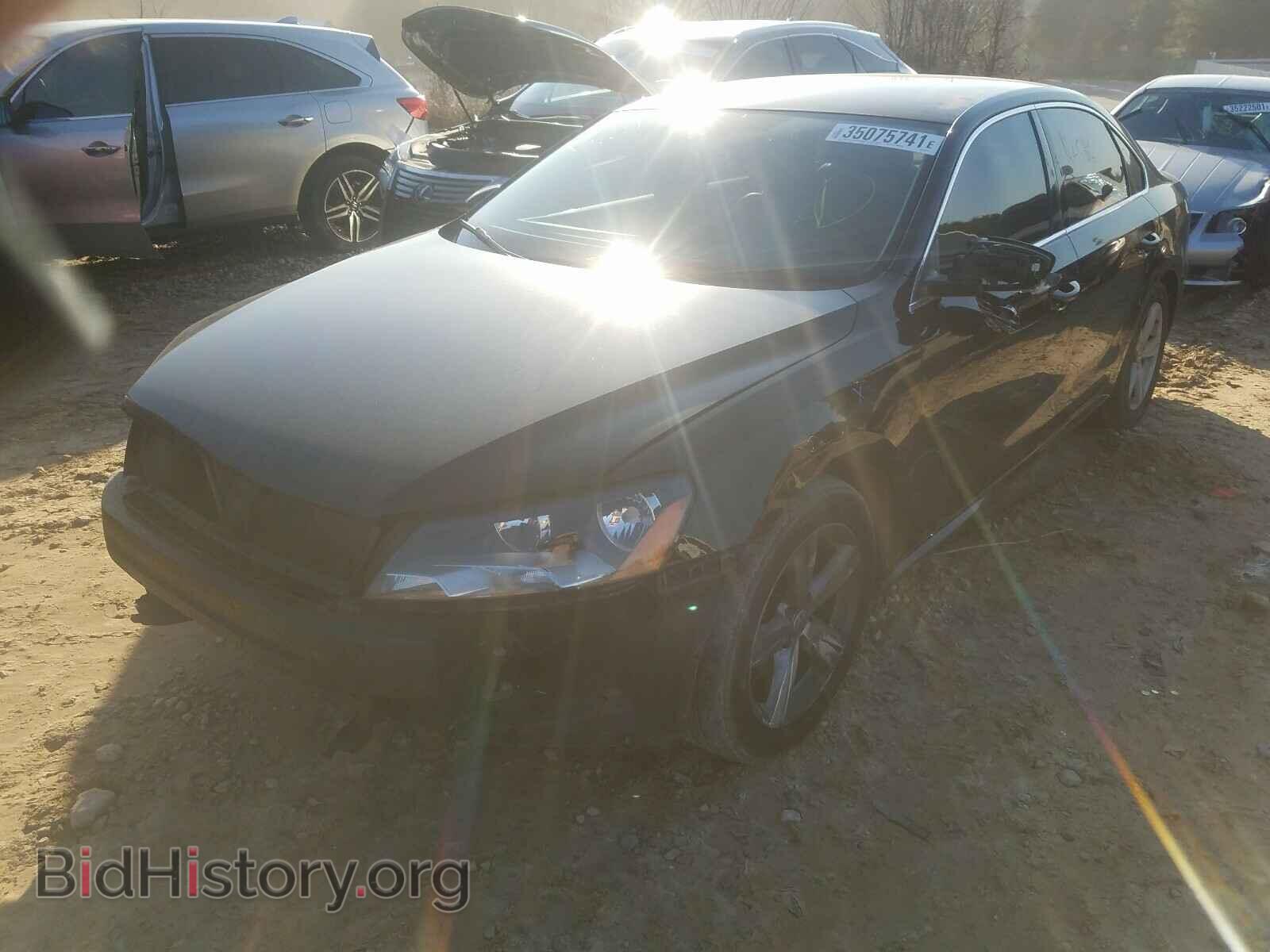 2012 VOLKSWAGEN PASSAT - VIN: 1VWBP7A35CC037745 - Фото 2